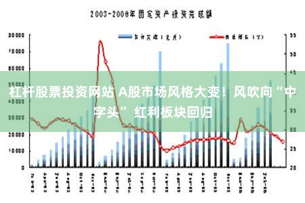 杠杆股票投资网站 A股市场风格大变！风吹向“中字头” 红利板块回归